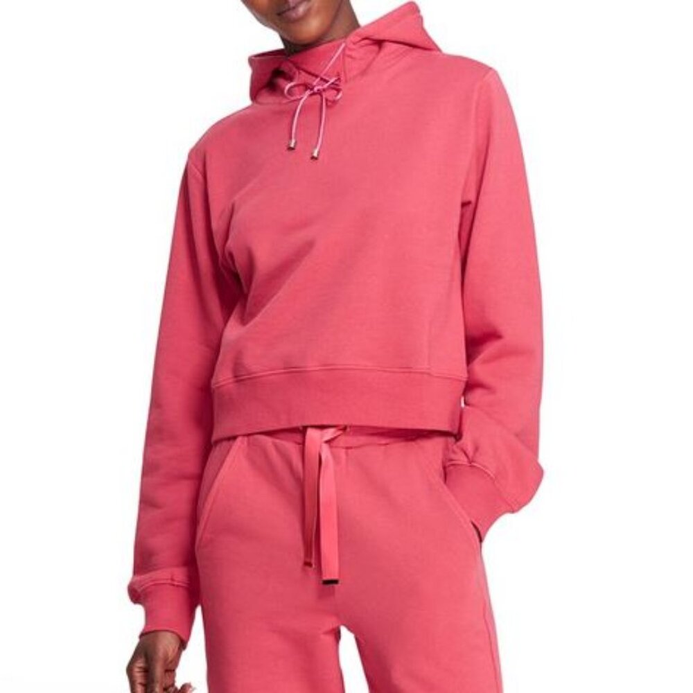 *NEW Marchesa Active Womens Ella French Terry Sweatshirt Hoodie Size Small